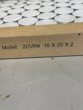 Load image into Gallery viewer, Air Handler 2DVR4 12x20x2 Air Filter *Box of (12)* (New)