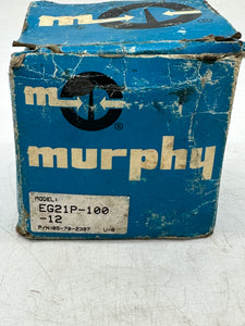 Murphy 05-70-2397 EG21P-100-12 Electric Pressure Gage, 0-100 PSI (New)