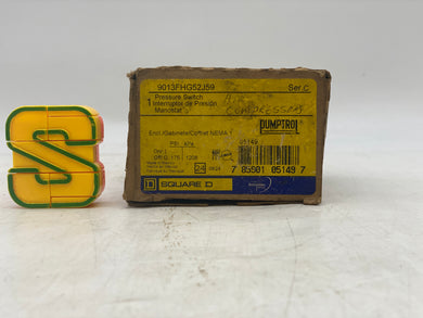 Square D 9013FHG52J59 Pumptrol Pressure Switch (New)