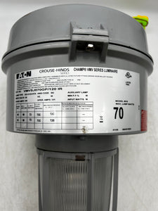 Eaton Crouse-Hinds Champ VMVSJ070GP/120-IR Luminaire, Stanchion Mount (Used)