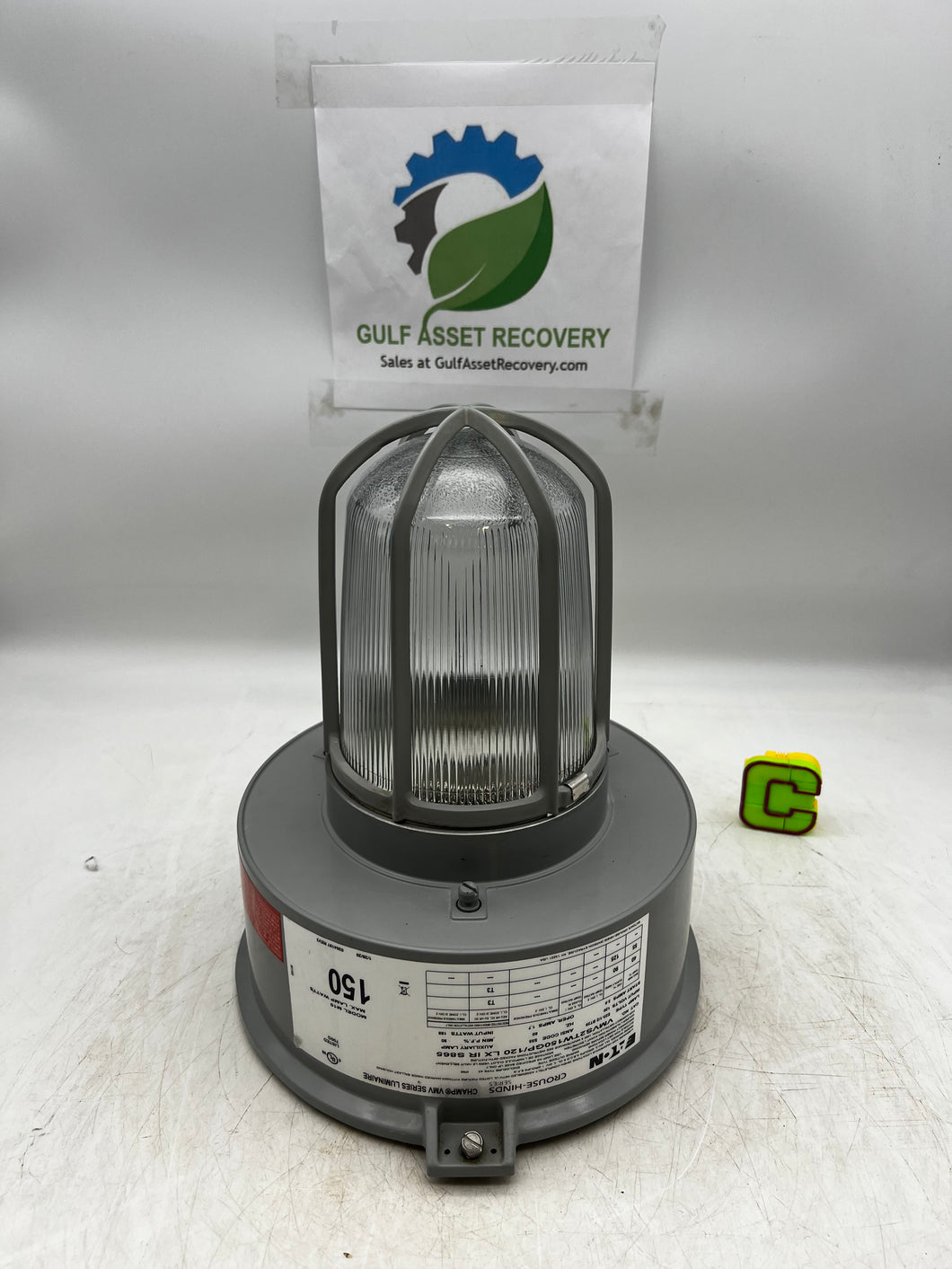 Eaton Crouse-Hinds Champ VMVS2TW150GP/120-LX-IR-S865 Luminaire *No Base* (Used)