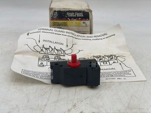 GE General Electric CR104PXC1 Single Circuit Contact Block, 1 NO (Open Box)