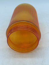 Load image into Gallery viewer, RAB GL100PGA Permaglobe 100 Series Amber Prismatic Flat Bottom Globe *Lot of (7)* (New)