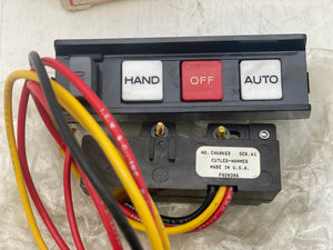 Cutler-Hammer C400KG3 Cover Control Kit, Hand-Off-Auto Size 0-5 (Open Box)