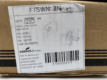 Load image into Gallery viewer, Cooper B-Line FTSWN-ZN Flex Tray Wing Splice *Box of (50)* (New)