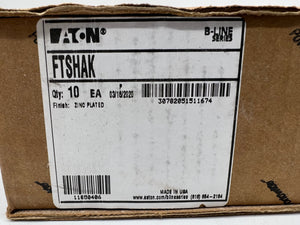Eaton B-Line FTSHAK Flex Tray Accessory Kit *Box of (10)* (New)