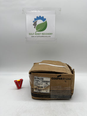 Cooper B-Line B2014PAALW/SS6 Alum Pipe Clamp, 2-7/8
