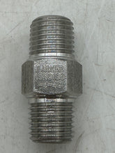 Load image into Gallery viewer, Parker 15K0101-4-4C Nipple 1/4" MNPT x 1/4" MNPT, 316SS (No Box)