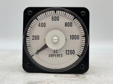 Load image into Gallery viewer, Yokogawa 103131LSSV AB40 AC Ammeter Panel Meter, 0-1200A AC (Used)