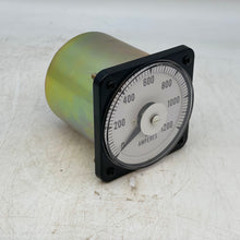Load image into Gallery viewer, Yokogawa 103131LSSV AB40 AC Ammeter Panel Meter, 0-1200A AC (Used)
