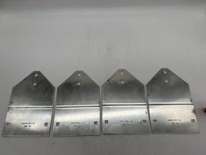 Cooper B-Line 9A-1026 Alum Splice Plates ONLY *Box of (6) Sets* (Open Box)
