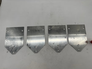 Cooper B-Line 9A-1026 Alum Splice Plates ONLY *Box of (6) Sets* (Open Box)