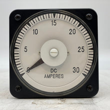 Load image into Gallery viewer, Yokogawa 103121CAZZ DC Ammeter Panel Meter, 0-30A (Used)