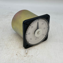 Load image into Gallery viewer, Yokogawa 103119FBZZ P2208 DC Voltmeter Panel Meter, 75-0-75VDC (Used)