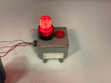 Load image into Gallery viewer, Ingram SB1224ADR SunBurst LED Amber w/ PW12DR Piezo Buzzer In Enclosure (Used)