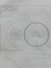 Load image into Gallery viewer, Crane 115137 Suction Case w/ 115121 Impeller, 0.7 HP (No Box)
