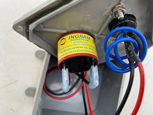 Load image into Gallery viewer, Ingram SB1224ADR SunBurst LED Amber w/ PW12DR Piezo Buzzer In Enclosure (Used)