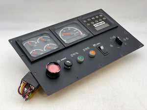 Caterpillar Engine Control Panel w/ Cole Hersee 74601-01 Dimmer Switch (Used)
