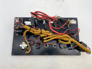 Caterpillar Engine Control Panel w/ Cole Hersee 74601-01 Dimmer Switch (Used)