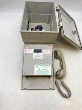 Load image into Gallery viewer, GAI-Tronics 701-302 Handset/Speaker Telecom Amplifier w/ 733-001 Enclosure (Used)