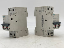 Load image into Gallery viewer, Siemens 5SL6204-7 400VAC 6kA 2P C 4A Circuit Breaker *Lot of (4)* (Used)