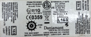 Daniamant L163 Lifebuoy Light (Used-Expiry 2020)