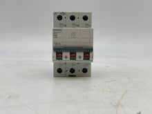 Load image into Gallery viewer, Siemens 5SL6310-7 400VAC 6kA 3P C 10A Circuit Breaker (Used)