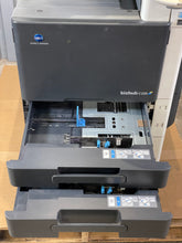 Load image into Gallery viewer, Konica Minolta Bizhub C220 Color Laser Copier w/ Manual, Drivers (Used-Needs New Drums)