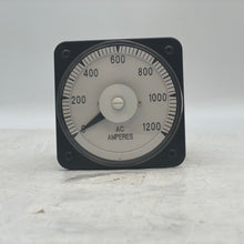 Load image into Gallery viewer, Yokogawa 103131LSSV AB40 AC Ammeter Panel Meter, 0-1200A AC (Used)