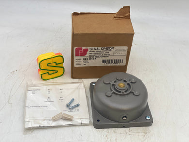 Federal Signal 600-012-1 Bell Mechanism, 12VDC, Gray, Series A2 (New)