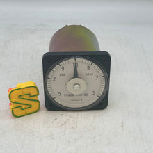 Load image into Gallery viewer, Yokogawa 103462FCAD Power Factor Panel Meter 0.5 Lag-1.0-0.5 Lead (Used)