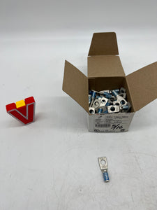 Burndy 518300 YA6CL3BOX Compression Terminal, 6 AWG CU *Box of (50)* (Open Box)