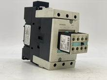 Load image into Gallery viewer, Siemens 3RT1045-1AL20 Contactor w/ 3RH1921-1HA22 Aux. Switch Block (Used)