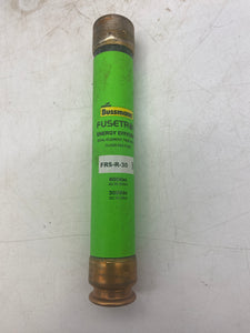 Bussmann FRS-R-30 Fusetron Dual Element Time Delay Fuse, 600V *Lot of (13)* (No Box)