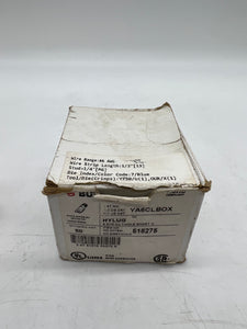Burndy 518275 YA6CLBOX Compression Terminal, 6 AWG CU *Box of (50)* (Open Box)