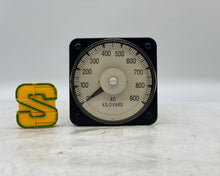 Load image into Gallery viewer, Yokogawa 103281900KVAR 103281 AC Kilovars Panel Meter, 0-900 Kilovars (Used)