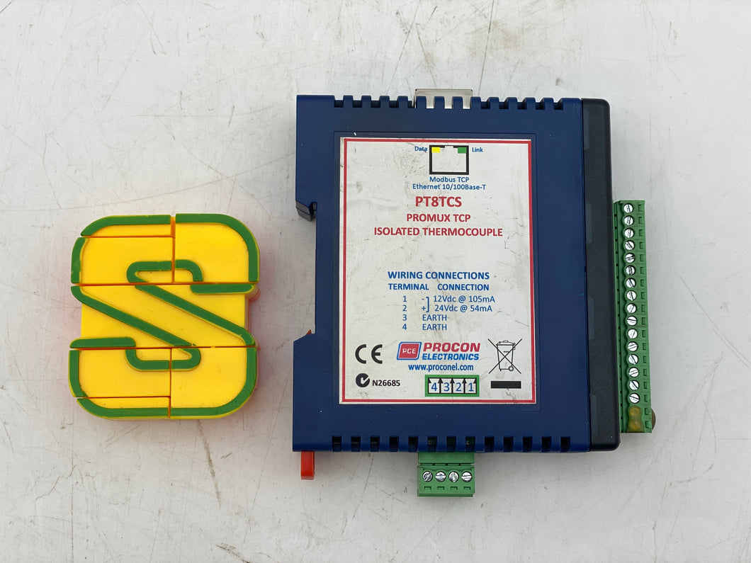 Procon PT8TCS Promux TCP 8 Thermocouple Input Module Isolated (Used ...