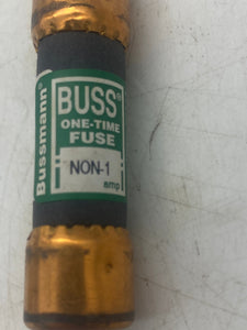 Cooper Bussmann NON-1 1A One Time Fuse, 10/Box, *Lot of (3) Boxes* (New)