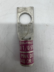 Burndy 518350 YA25L4BOX Compression Terminal, 1/0 AWG, *Box of (20)* (Open Box)