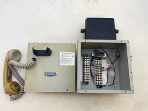 GAI-Tronics 701-302 Handset/Speaker Telecom Amplifier 120V w/ Speaker (Used)