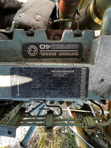 Detroit Diesel Series 40, Model IAL250 8.7L Engine w/ Twin Disc PTO (Used)