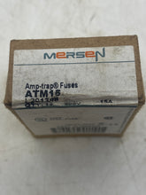 Load image into Gallery viewer, Mersen Ferraz Shawmut ATM15 Amp-trap Fuse, 15A 600V, *Box of (10)* (Open Box)