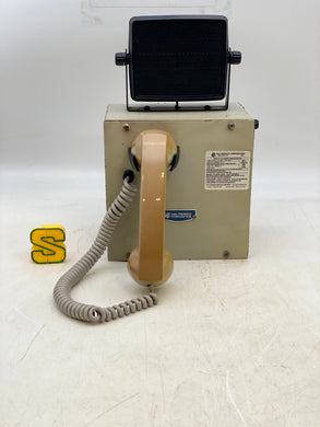 GAI-Tronics 701-302 Handset/Speaker Telecom Amplifier 120V w/ Speaker (Used)