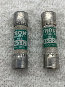 Cooper Bussmann FNQ-15 FNQ-20 Fuse 10/Box *Lot of (3) Boxes* (Open Box)