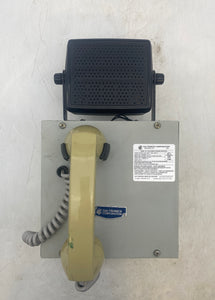 GAI-Tronics 701-302 Handset/Speaker Telecom Amplifier 120V w/ Speaker (Used)