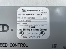 Load image into Gallery viewer, Woodward 9907-018 Rev. E 2301A Load Sharing and Speed Control (Used)