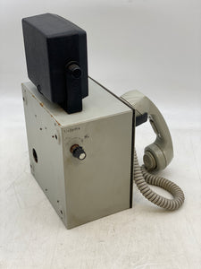 GAI-Tronics 701-302 Handset/Speaker Telecom Amplifier 120V w/ Speaker (Used)