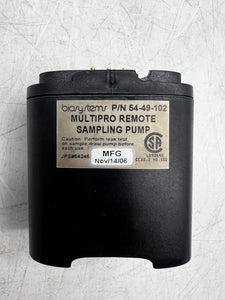 Biosystems 54-49-102 MultiPro Remote Sampling Pump (Used)