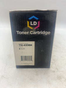 LD TN-433BK Toner Cartridge, Black *Lot of (13)* (New)