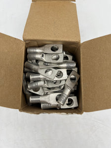 Burndy 518250 YA4CL4BOX Compression Terminal, 4 AWG, *Box of (50)* (Open Box)